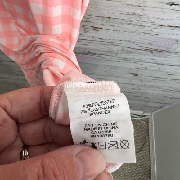 Deesse Lingerie white pink Night Gown Built in Bra Stretchy Soft Sleeveless - Picture 5 of 6